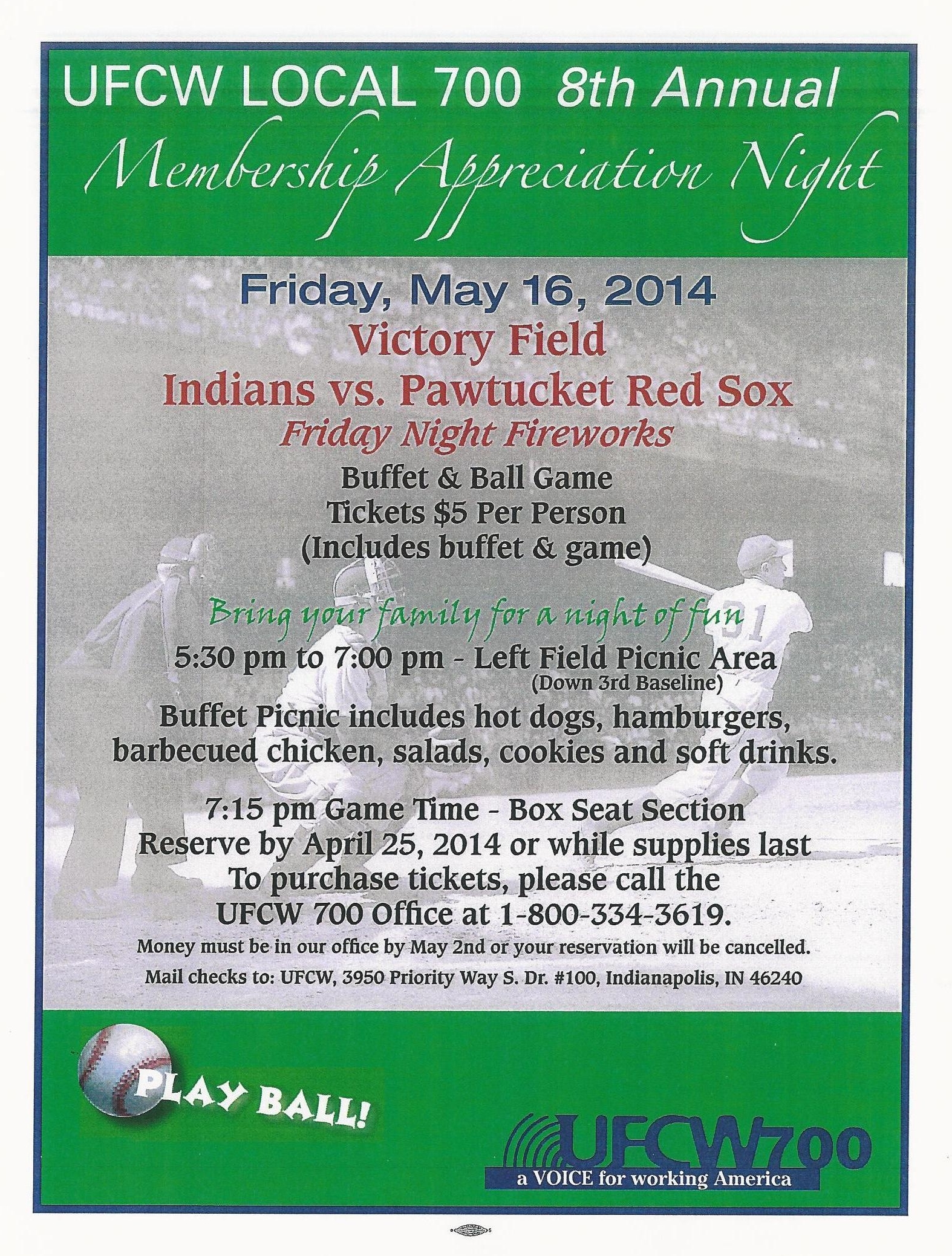 2014 baseball night